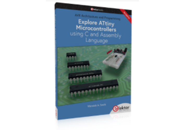 Foto New book in stock! The 'Explore ATtiny Microcontrollers using C and Assembly Language' 